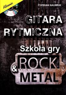Okładka książki Gitara rytmiczna Szkoła gry rock metal