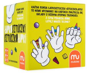 Okładka książki Gra zręcznościowa Łapkosztuczki - sztuczkołapki