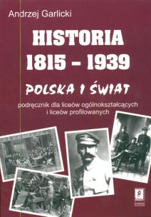 Okładka książki Historia 1815-1939 Polska i świat