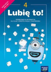 Okładka książki Informatyka SP 4 Lubię to!. Podr. NE w.2020