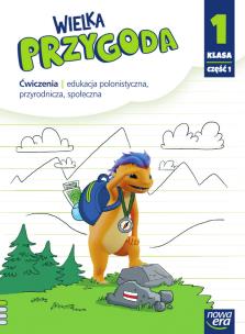 Okładka książki J. Polski SP 1 Wielka Przygoda ćw. cz.1 NE