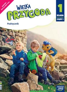 Okładka książki J. Polski SP 1 Wielka Przygoda. Podr. cz.1 NE