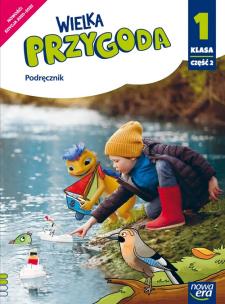 Okładka książki J. Polski SP 1 Wielka Przygoda Podr. cz.2 NE