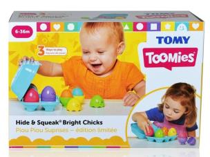 Opakowanie Jajeczka z dźwiękami TOMY