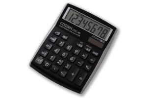 Opakowanie Kalkulator biurowy CITIZEN CDC-80 BKWB, 8-cyfrowy, 135x80mm, czarny