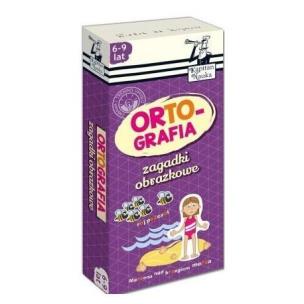 Okładka książki Kapitan Nauka. Zagadki... Ortografia 6-9 lat wyd.2