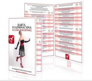 Opakowanie Karta egzaminacyjna na Seks Pokojówkę