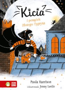 Okładka książki Kicia i posążek Złotego Tygrysa