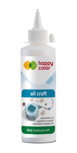 Opakowanie Klej All Craft butelka Happy Color 250g