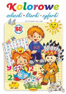 Okładka książki Kolorowe szlaczki, literki, cyferki