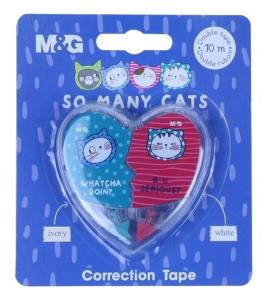 Opakowanie Korektor w taśmie So Many Cats 5mx5mm 2szt M&G