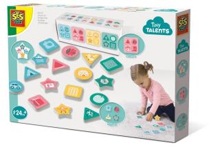 Kreatywna zabawa - Dopasuj kształy i kolory. Wydawca: SES NL. Multiszop.pl Opakowanie Kreatywna zabawa - Dopasuj kształy i kolory