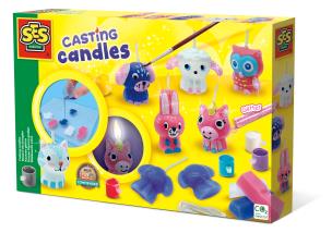 Opakowanie Kreatywna zabawa - Woskowe świeczki z brokatem