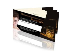 Opakowanie Książeczka czekowa dla Męża