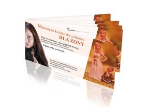 Opakowanie Książeczka czekowa dla Żony