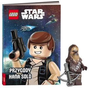 Okładka książki Książka do czytania Lego Star Wars z minifigurką Chewbacca K ZKLNRD306/1