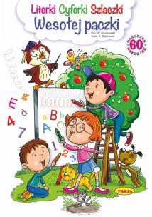 Okładka książki Literki, cyferki, szlaczki Wesołej Paczki
