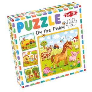 Opakowanie Moje pierwsze puzzle: Farma 4x6el.