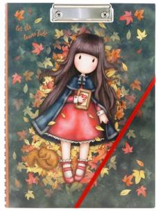 Opakowanie Notes A5 w koładce z klipsem - Autumn Leaves