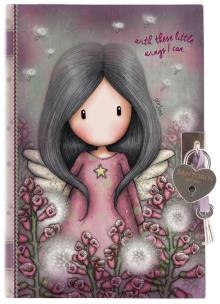 Opakowanie Notes z kłódką - Little Wings