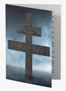 Opakowanie Obrazek. Krzyż ochronny z modlitwą na czas epidemii