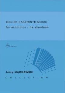 Okładka książki Online Labyrinth Music na akordeon