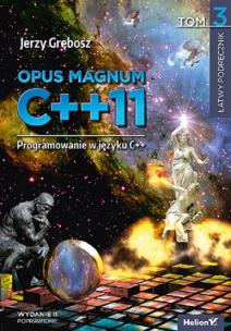 Okładka książki Opus magnum C++11 Programowanie w języku C++ Tom 3
