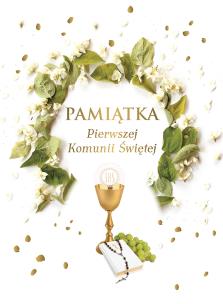 Okładka książki Pamiątka Pierwszej Komunii Świętej