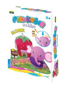 Opakowanie Piankowa modelina Słonik 5x15g