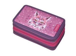 Opakowanie Piórnik 31 cześci potrójny Wild Animal Lynx