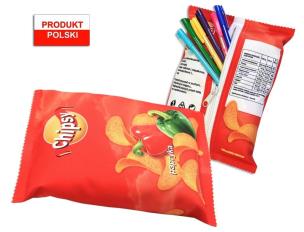 Opakowanie Piórnik Chipsy paprykowe WAR-1107 WARTA
