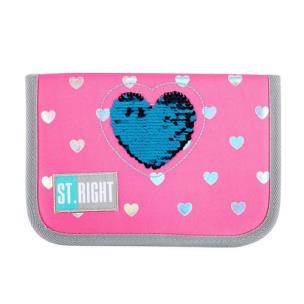 Opakowanie Piórnik dwuklapkowy bez wyposażenia PC3 CEKINOWE KOTY