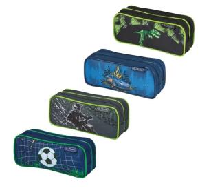 Opakowanie Piórnik kosmetyczka podwójny Boys mix RM