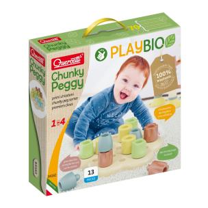 Playbio Chunky Peggy. Wydawca: Quercetti. Multiszop.pl Opakowanie Playbio Chunky Peggy