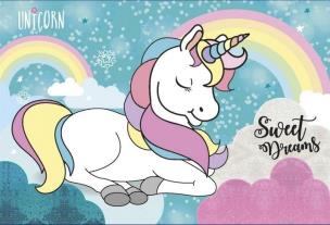 Opakowanie Podkład oklejany Jednorożec 12 DERFORM