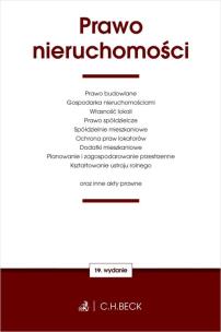Okładka książki Prawo nieruchomości oraz inne akty prawne