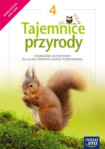 Okładka książki Przyroda SP 4 Tajemnice przyrody podr. NE wyd.2020