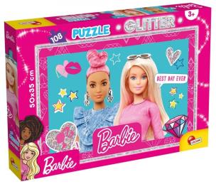 Opakowanie Puzzle 108 Barbie Glitter Best Day Ever!