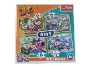 Opakowanie Puzzle 4w1 Ptasia Akademia TREFL