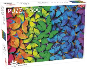 Opakowanie Puzzle 500 Rainbow Butterflies