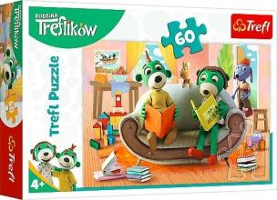 Opakowanie Puzzle 60 - Wspólne czytanie bajek Trefliki TREFL