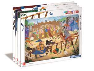 Opakowanie Puzzle ramkowe 30 Super Kolor Unce Upon a Time