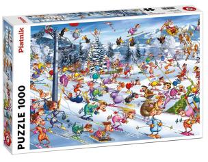 Opakowanie Puzzle Ruyer, Święta na Stoku, 1000