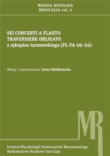 Okładka książki Sei concerti a flauto traversiere obligato...