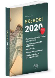 Okładka książki Składki 2020