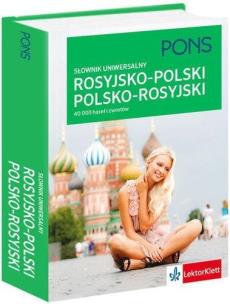 Okładka książki Słownik uniwersalny ros-pol i pol-ros PONS