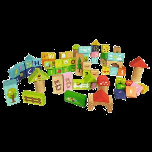 Opakowanie Sprytne klocki misia Zdzisia Trefl 61338