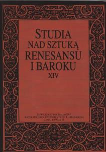 Okładka książki Studia nad sztuką rensansu i baroku XIV