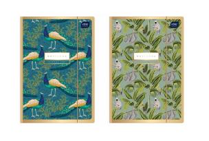 Opakowanie Teczka z gumką A4+ Metallic gold (10szt)