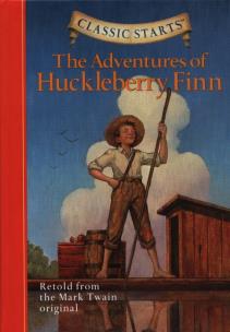 Okładka książki The Adventures of Huckleberry Finn